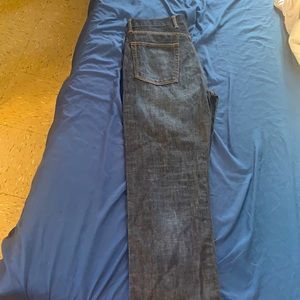 Gap ( Relaxed jeans ) Size 31in/32 Color Navy blue